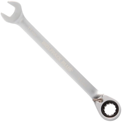 WOLFPACK LINEA PROFESSIONAL Chiave combinata con cricchetto DIN 3113