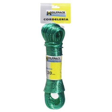 WOLFPACK LINEA PROFESSIONAL - corda plastificata Cavo Acciaio Ø 3,5 mm (matassa da 15 m.)