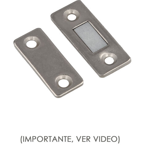 WOLFPACK LINEA PROFESSIONAL - Magnet Lock Universal Screw-on / Adhesive For Doors / Drawers / Fridges / Wardrobes.