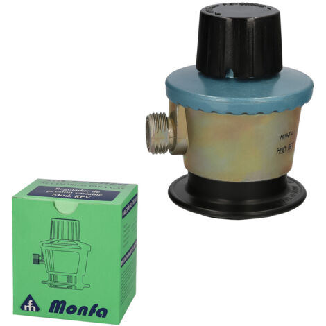 WOLFPACK LINEA PROFESSIONAL - Monfa Regolatore di gas regolabile per bruciatori, Multicolore