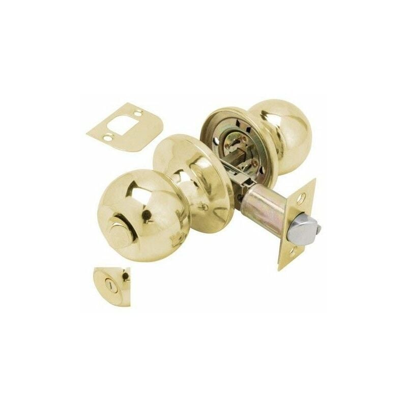 Bouton de porte Wolfpack avec condensation en laiton pour salles de bain