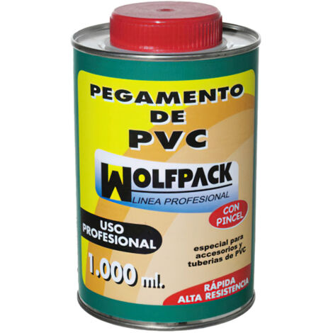 Wolfpack PVC-Kleber mit Pinsel 1000 ml.