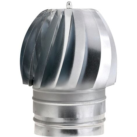 Wolfpack Sombrero Extractor Galvanizado para Estufa, Chimenea, ExtracciÃƒÂ³n de Humos, Para tubo  200 mm.