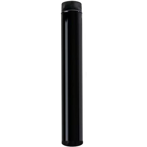 Kit de chimenea premium negro 5 piezas - Brico Profesional