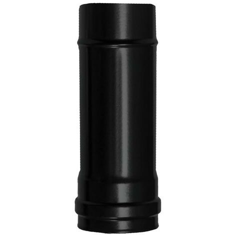 Tubo vitrificado negro 120 mm de Ø