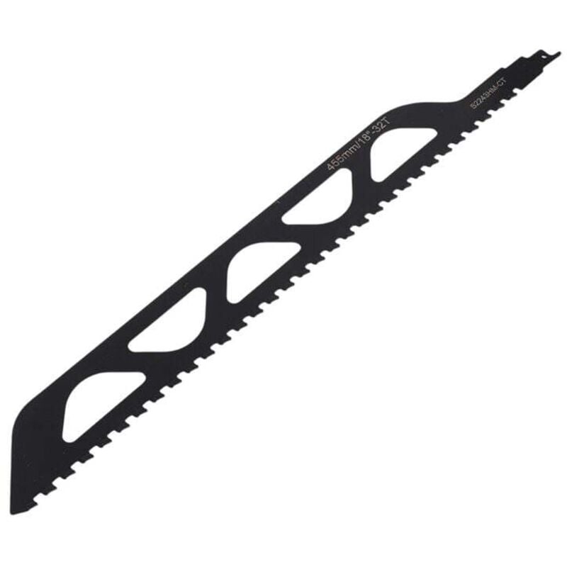 Image of Wolframkarbid-Säbelsägeblatt für porösen Beton, Faserzement, Ziegel, 455 mm (17,9 Zoll)