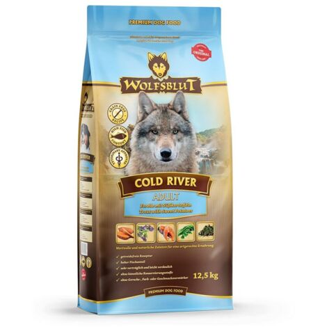Wolfsblut Cold River cibo secco ipoallergenico per cani 12,6 kg