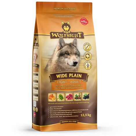 WOLFSBLUT Croquettes nature légères pour chien adulte 12,5 kg