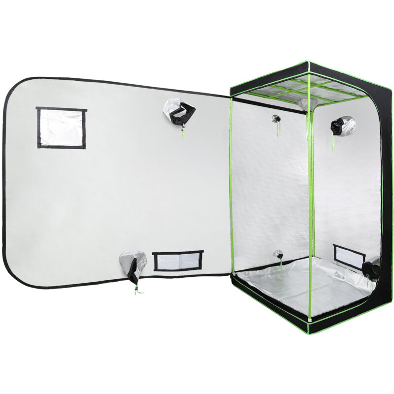 Wolketon 100x100x200cm Tente de culture pour plantes Tente de culture Serre Boîte Jardin Culture Légumes Herbes Armoire de culture
