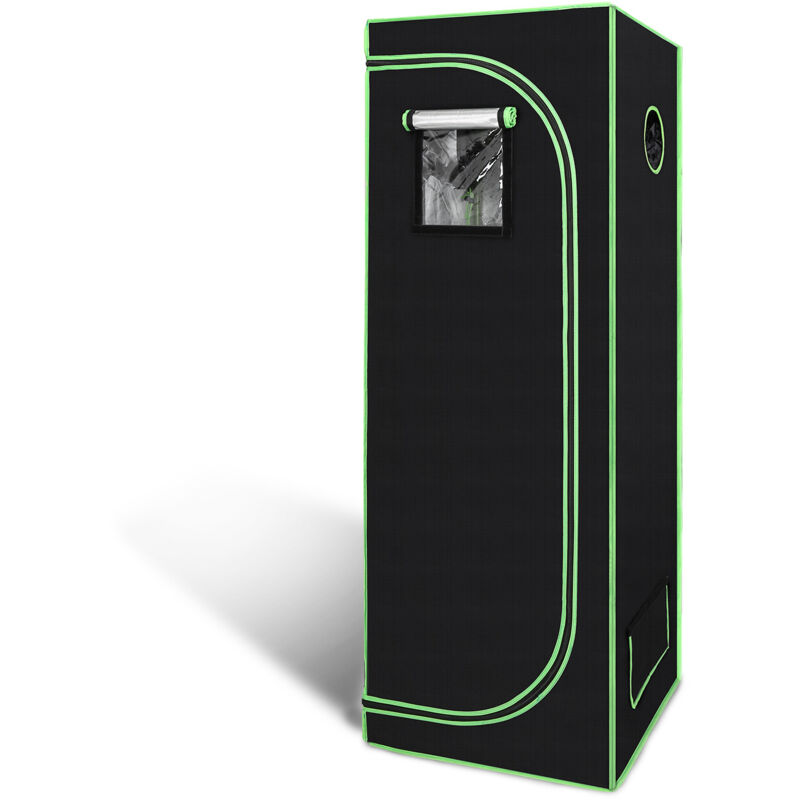 Wolketon 60x60x180cm Tente de culture pour plantes Tente de culture Serre Boîte Jardin Culture Légumes Herbes Armoire de culture