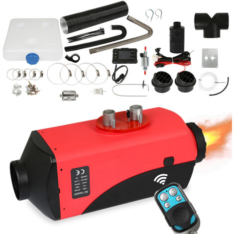 Wolketon 12V 5KW Diesel Lufterhitzer. Standhezung Diesel. Luft Dieselheizung. Air Diesel Heizung. Air Standheizung mit LCD Schalter für Auto RV Boote LKW Wohnmobil
