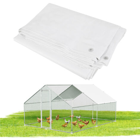 Wolketon Bâche PE 23,43 cm Couverture de poulailler imperméable pour volaille