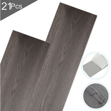 Wolketon ca.2m² Vinylboden Eiche Night Oak Selbstklebend Night Oak