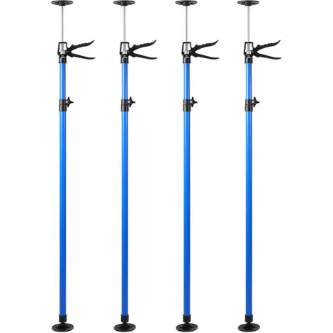 Wolketon Etai de soutien charge maximale 30 kg, 115-290cm, lot de 4 supports de plafond en aicer