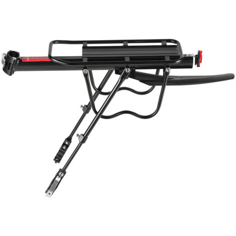Wolketon Portapacchi posteriore universale regolabile in alluminio – Supporto per VTT e bici