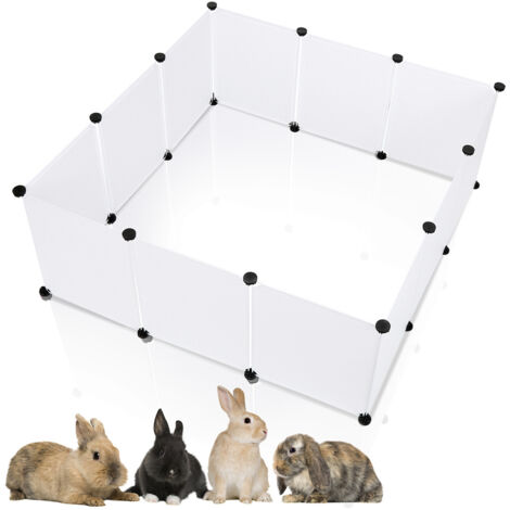Wolketon Recinto Animales Pequeños Recinto corralito Puppy recinto 12 piezas 45x35cm