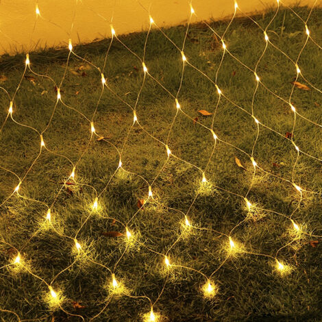 Wolketon Rete di Luci a LED. LED Catene Luminose 8 Modalità Impermeabile Energetico. Dimmerabile per Casa GiardinoTerrazza DIY Bianco caldo 4.5x1.6M
