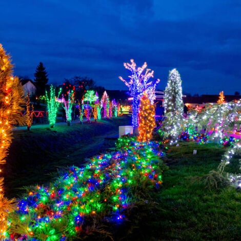 Wolketon Rete di Luci a LED. LED Catene Luminose 8 Modalità Impermeabile Energetico. Dimmerabile per Casa GiardinoTerrazza DIY RGB 3x2M