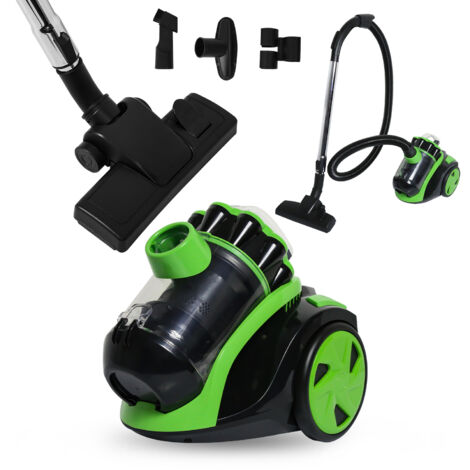 Wolketon Staubsauger beutellos 899W Bodenstaubsauger mit HEPA-Filter, 3L Behälter, Fugendüse, für Hart- & Teppichböden, starke Saugleistung