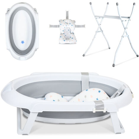 Wolketon Vasca per bambini evolutiva e pieghevole. 4 in 1 vasca. ultra compatta pieghevole per il bambino. 85 cm