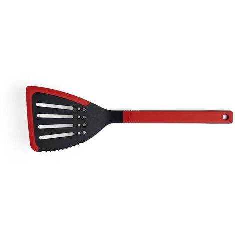 Woll KU003 Cook It Jumbo – Spatola in Silicone con Manico in Fibra di Vetro Il ärktem e Labbra Fino a 260 °C Resistente al Calore, 11,5 x 35 cm