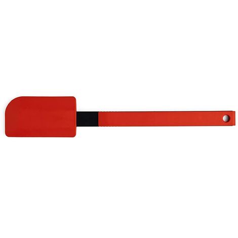 Woll KU007 Cook It spatola con Fibra di Vetro Verst ärktem Manico e Bordo in Silicone Fino a 260 °C Resistente al Calore, 5,5 x 32 cm