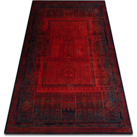 Wollteppich SUPERIOR NAKBAR PREMIUM orientalisch rubin red 235x350 cm