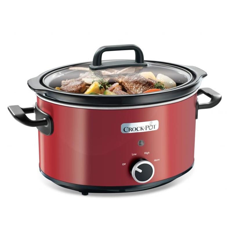 Crock-Pot SCV400RD Slow Cooker de Slow Cooker 3,5 l Schwarz, Rot