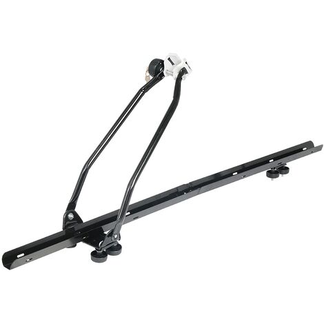 WOLTU 1 x Porte-vélo pour Barres de Toit. Porte-Bagages de Toit verrouillable. Noir