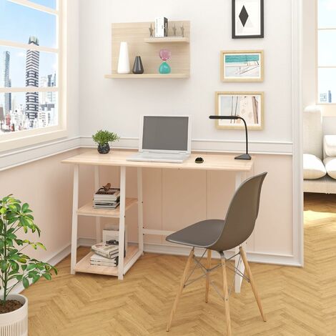 Mesa de escritorio para computadora, escritorio de estudio moderno y  simple, escritorio de PC simple para dormitorio, escritorio elevable para  el