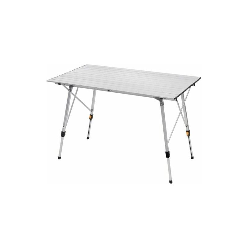 WOLTU 4FT Folding Camping Table Aluminium Picnic Portable Adjustable Party BBQ. Silver