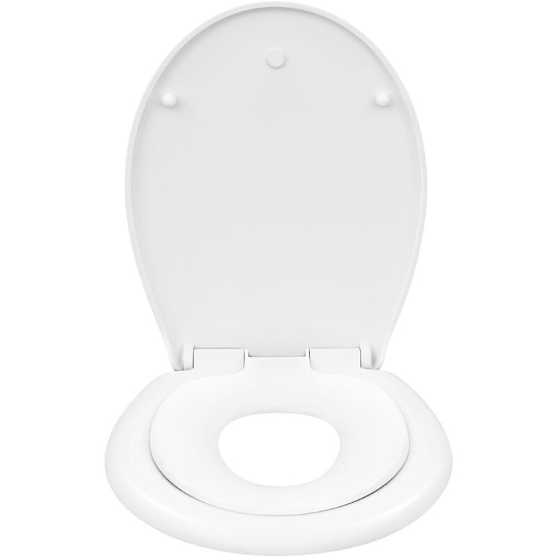 Woltu - Family Toilet Seats Soft Close Potty Training Toilet Seats for Child and Adult