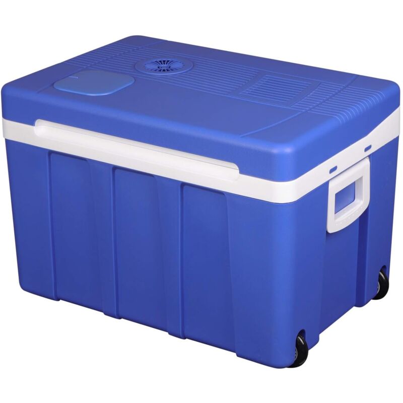 WOLTU Mini Réfrigerateur de voiture. Glacière électrique. Multifonctionnel-portable. Chaud-froid. 50 Litres. 60x41x42cm. Bleu