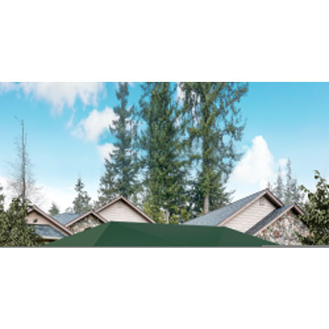 WOLTU Pavillon 3x6m Partyzelt wasserdicht stabil Faltpavillon mit 6 Seitenwänden Gartenpavillon mit Tragetasche, UV-Schutz 50+, höhenverstellbarer, für Party im Freien, Hochzeiten, Fest, Grün