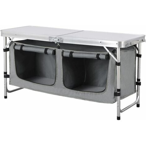WOLTU Portable Folding Camping Picnic Table Party Kitchen Outdoor Garden BBQ