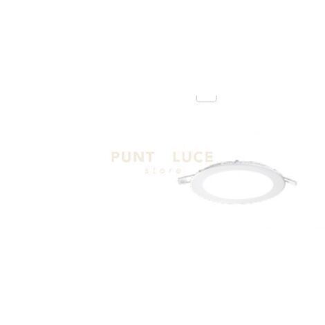 WOMB CIRCLE FARETTO LED BIANCO DA INCASSO 12W 4000K 970LM  IP20 D.17CM