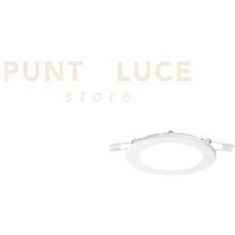 WOMB CIRCLE FARETTO LED BIANCO DA INCASSO 6W 4000K 420LM  IP20 D.12CM