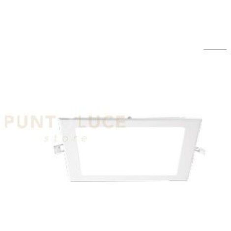 WOMB SQUARE  FARETTO QUADRATO DA INCASSO LED BIANCO 3000K 18W 1470LM 22,5X22,5CM