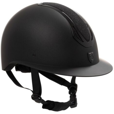 Women's azael stone wide visor helmet rowel fitting: m (55-57 cm), Nero/Nero