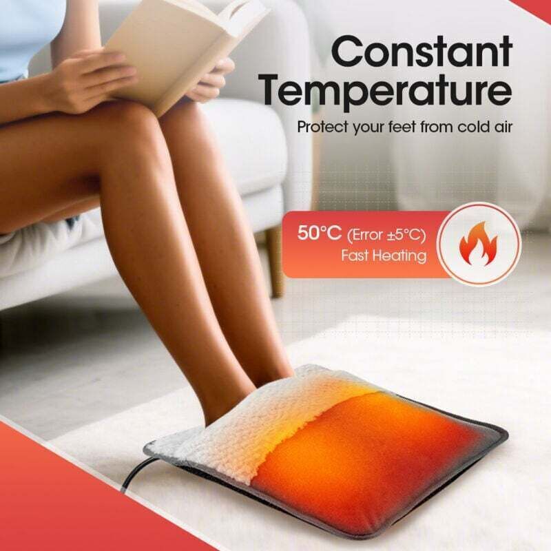 Image of Women's foot warmer, USB-powered, fast-heating foot&hellip;