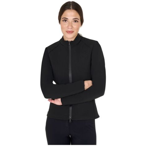 Women's padded jacket softshell: s, Nero