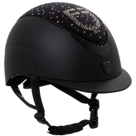 Women's proxima helmet rowel fitting: l (58-60 cm), Nero/Nero