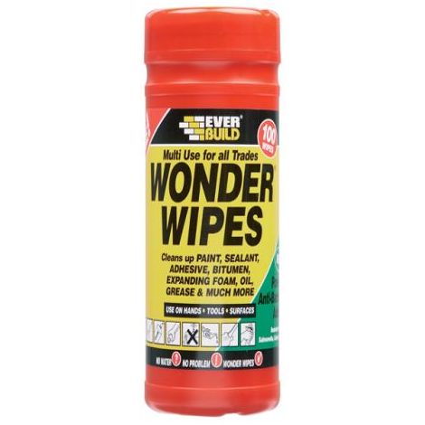 Everbuild Wonder Wipes Trade Tub x 100 - WIPE80