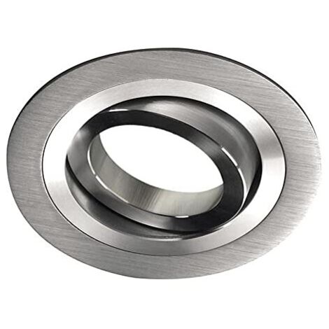 Wonderlamp W-E000001 Classic Classic - Faretto da incasso rotondo, Alluminio, Portalampade incluso: GU10, 9 x 9 x 2,5 cm