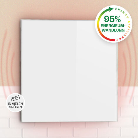 Wonderwall 36 Infrarot-Heizung 60x60cm 360W Wochentimer IP24
