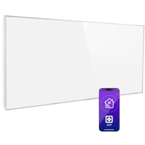 KLARSTEIN Wonderwall Smart Infrarotheizung 60x120cm App-Steuerung 720W Wochentimer IP24