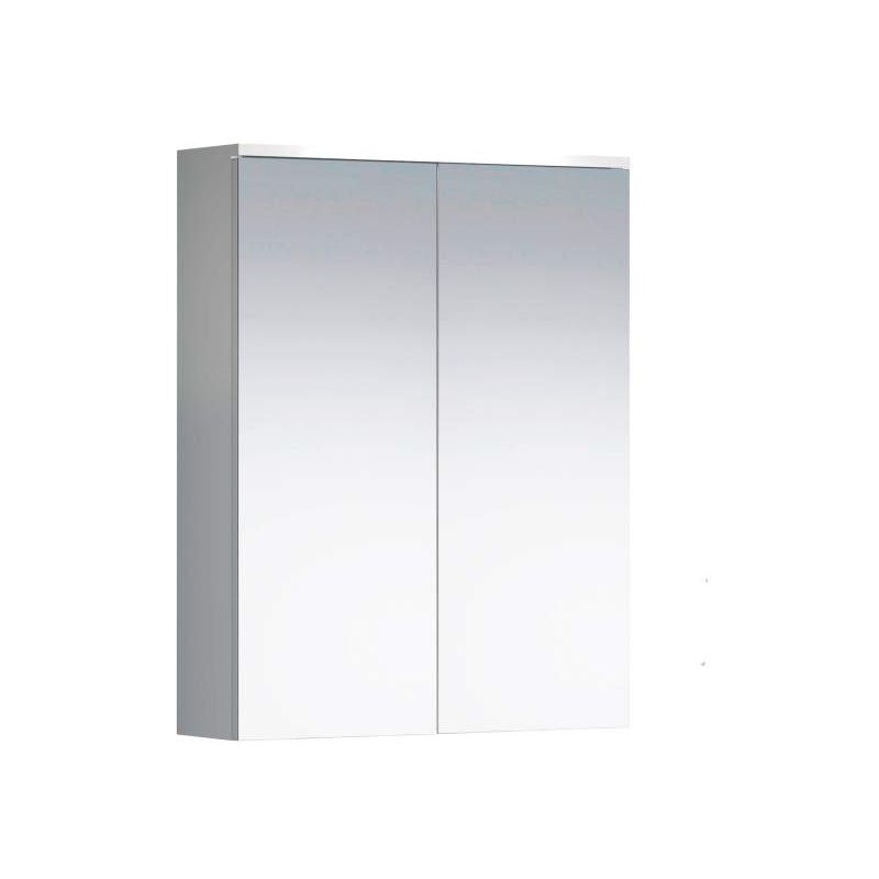 Trendteam - Wons armoir de salle de bain avec miroir blanc.
