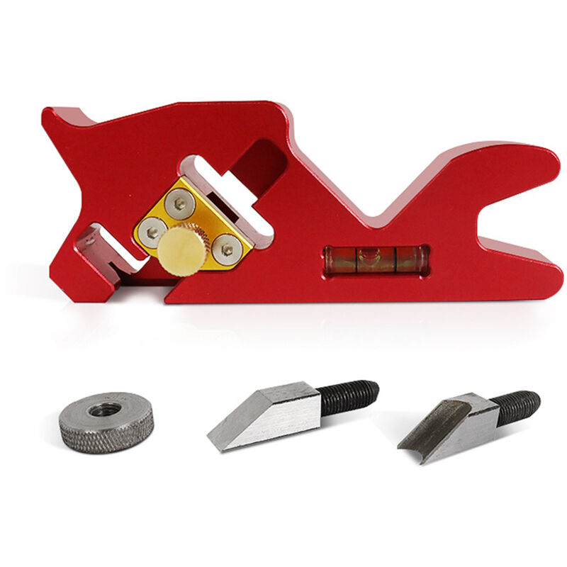 Wood chamfering planer (red double cutter)