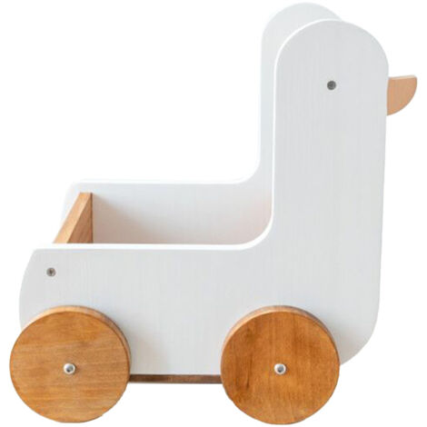 Wood Desk Organizer Cute Cartoon Desktop Handbook Stickers Organizer for Study Children's Room Office Dormitory Duck
