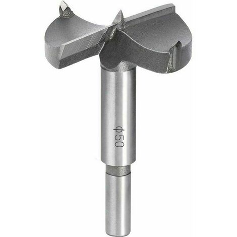 Wood Drill Bits, 50MM Carbide Wood Countersink, Installing Spherical Wood Doors, Drawers, Plywood, Quickly Helps You Make Clean Flat Bottom Holes In Wood